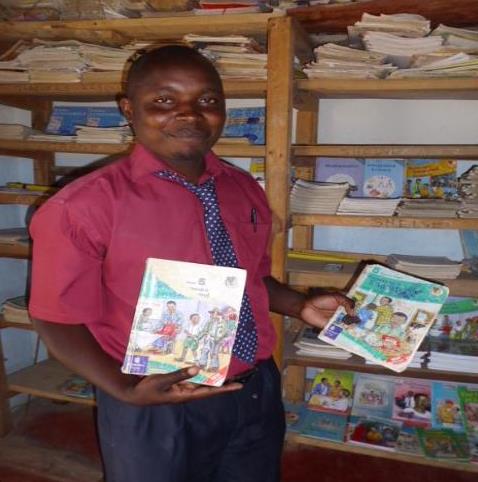 Teacher With New Books