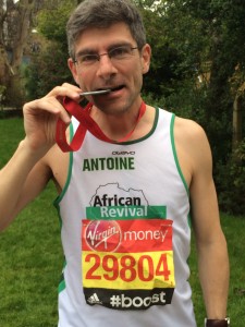 Antoine London Marathon 2015