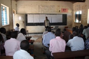 14 July meeting Francis +headteacher + pupils club teacher + subcounty officials +chairmen of SDG in Agago